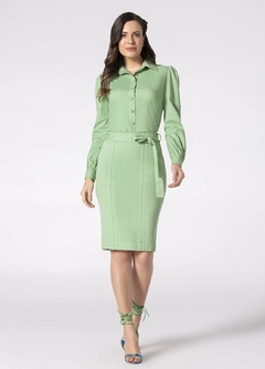 Camisa Tricoline Collor - Majurye Modas