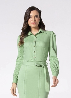 Camisa Tricoline Collor