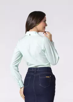Camisa Tricoline Manga Longa - comprar online
