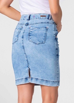 Saia Jeans Tradicional 55cm na internet
