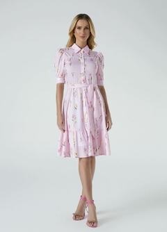 Chemise Crepe Estampado