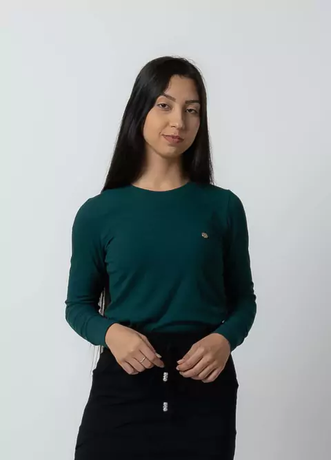 Blusa Gloria Manga Longa