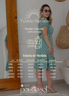 Imagem do Vestido Poá Stefania Maria Moura