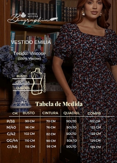 Vestido Emilia Maria Moura na internet