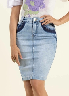 Saia Jeans Tradicional