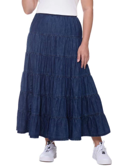 Saia Esmeralda Jeans Hapuk - Majurye Modas