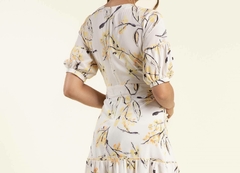 Vestido Plano Estampado na internet