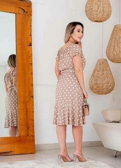 Vestido Poá Stefania Maria Moura na internet