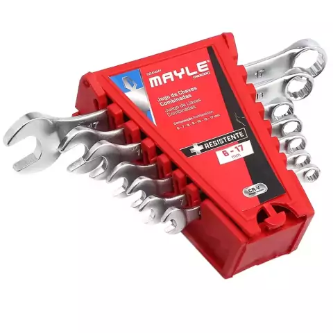 JOGO DE CHAVE COMBINADA MAYLE 7PÇS 6-17mm
