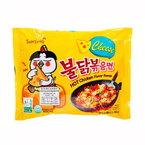 Ramen Samyang Buldak Cheese Hot Chicken Fideos De Fuego