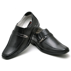 Sapato Social Ranster Conforto Masculino em Couro Legitimo Modelo Tradicional - netpizante