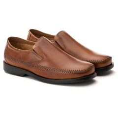 Sapatilha Masculina Pelica Couro Solado Amazonas Costurado - comprar online