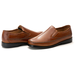 Sapatilha Masculina Pelica Couro Solado Amazonas Costurado - netpizante