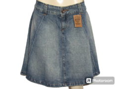 Saia jeans Tavernit Godê Rodada