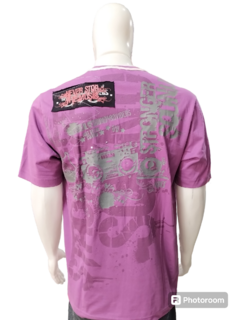 Camiseta Masculina Gola Careca - comprar online