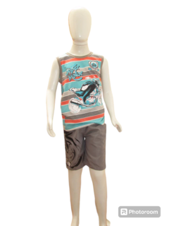 Conjunto Masculino Infantil Regata Triesse