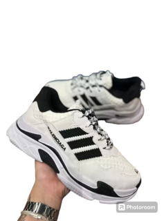 Tênis Moda Masculina Sola Alta Balenciaga Triple