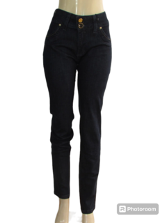 Calça Jeans Feminina Cós Alto Luapole Reta