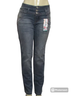 Calça Jeans Feminina Costa Pública Ly Cos médio