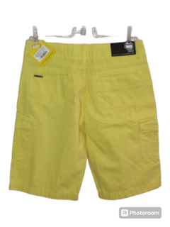 Bermuda Masculina Cargo Brim Rapboy Corte Reto Juvenil - comprar online
