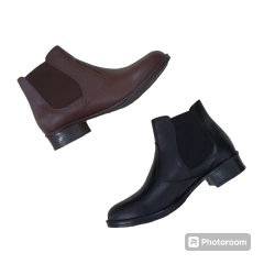 Bota Feminina Chelsea Via Jully Couro Legitimo 34 ao 39 - comprar online