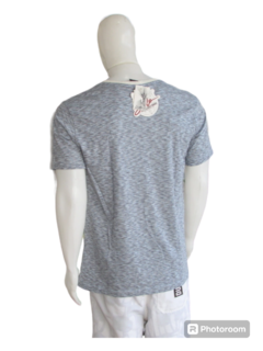 Camisa Masculina Slim Original Sallo Gola v Manga Curta na internet