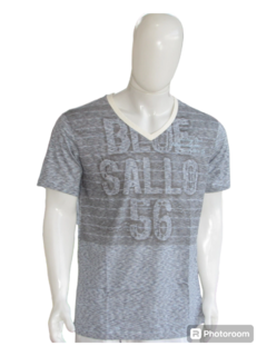 Camisa Masculina Slim Original Sallo Gola v Manga Curta - netpizante