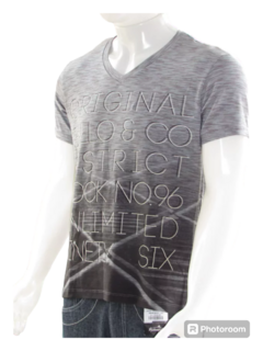 Camisa Sallo Gola V Masculino Adulto Manga Curta Premium - netpizante