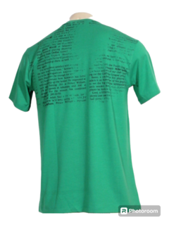 Camiseta Sallo Masculina Gola v Silk Verde - comprar online