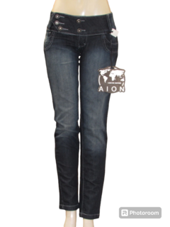 Calça Jeans Feminina Aíon Ly Cós Médio
