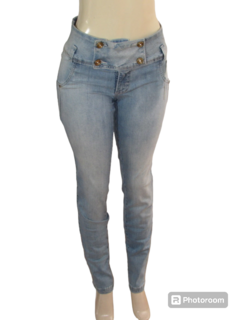 Calça Jeans Feminina Costa Pública Cós Médio