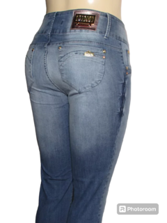 Calça Jeans Feminina Aion Ly Cos Médio - netpizante