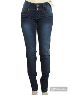 Calça Jeans Cigarrete Ly feminina Cós Medio Ethnos