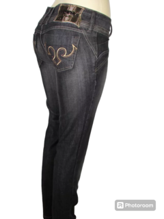 Calça Jeans Feminina Mega flex Luápole Cós Baixo - netpizante