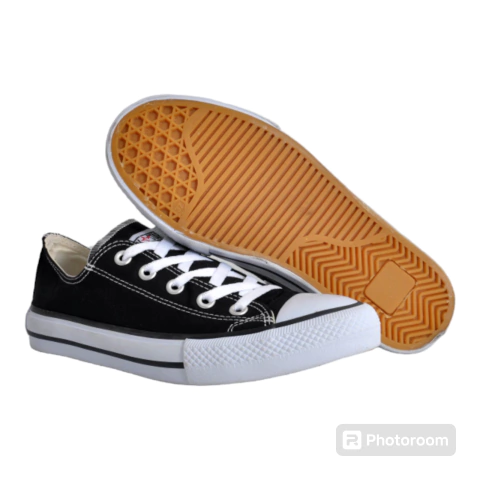 Tênis Unissex Rock Star Preto 34 ao 43