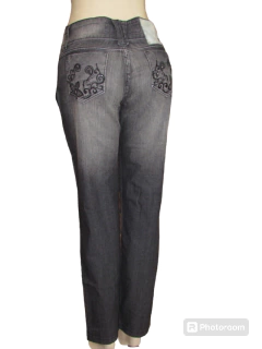 Calça Jeans Feminina Cig Ly Cós Médio Aion - netpizante