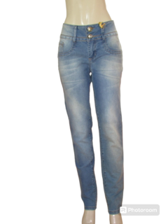 Calça Jeans Feminina Cig Ly Cós Médio Aion