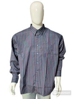Camisa Masculina Slim Tekol Manga Longa-Tamanho 5