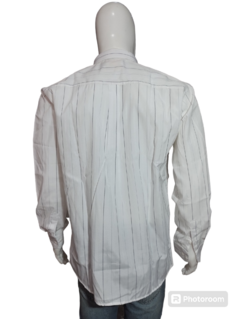 Camisa Social Masculina Manga Longa Com Bolso na internet
