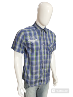 Camisa Tekol Masculina Fit Slim Manga Curta na internet