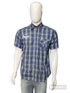 Camisa Tekol Masculina Fit Slim Manga Curta