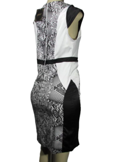 Vestido Tubinho Recorte Slim Mixus - comprar online
