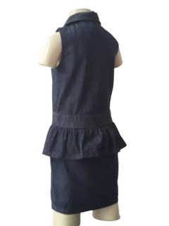 Vestido Jeans Infantil Com Botões - comprar online