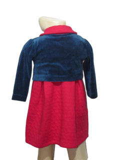Vestido Com Bolero 753 Whitecat Feminino Infantil na internet