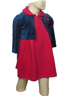 Vestido Com Bolero 753 Whitecat Feminino Infantil