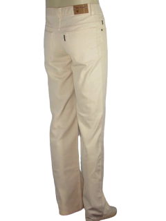 Calça Masculina Sport Corte Reto Cotele Bege - Vide Versus - comprar online