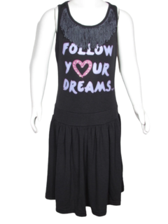 Vestido Franja Triesse 8154 Feminino Infanto Juvenil