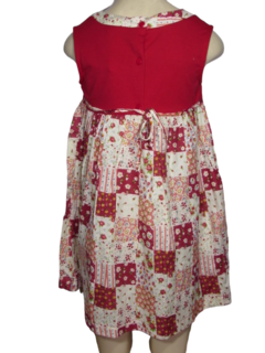 Imagem do Vestido Cativa Feminino Infantil Duas Estampas Moda Verão