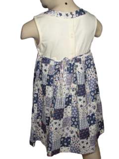 Vestido Cativa Feminino Infantil Duas Estampas Moda Verão - loja online