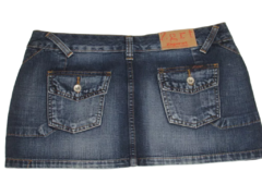 Mine Saia Jeans 14186 Zigurat - comprar online